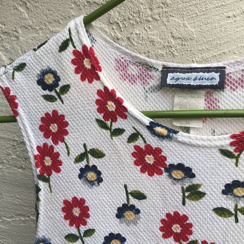 Vintage Aqua Blues dress